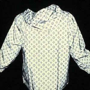 “Unisex” Translucent Louis Vuitton windbreaker